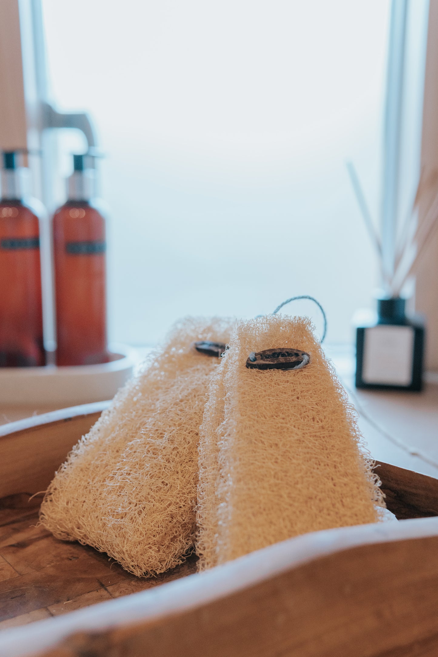 Luffabs® Natural Plant-based Shower Sponge